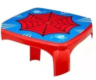 Mesinha Infantil Com 2 Cadeiras Homem Aranha - Foto 2