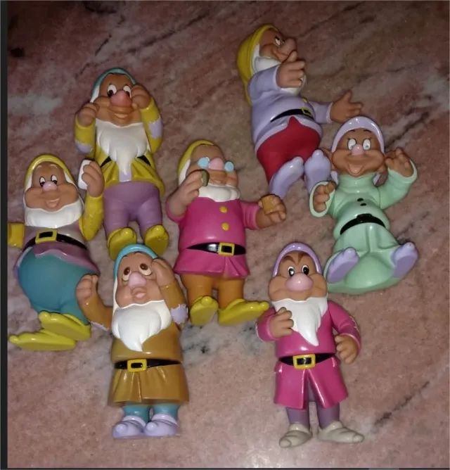 Bonecos dos 7 anões  da Disney  ano 1991    MATTEL - Foto 2