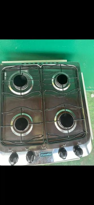 Fogão 4 Bocas Esmaltec portátil