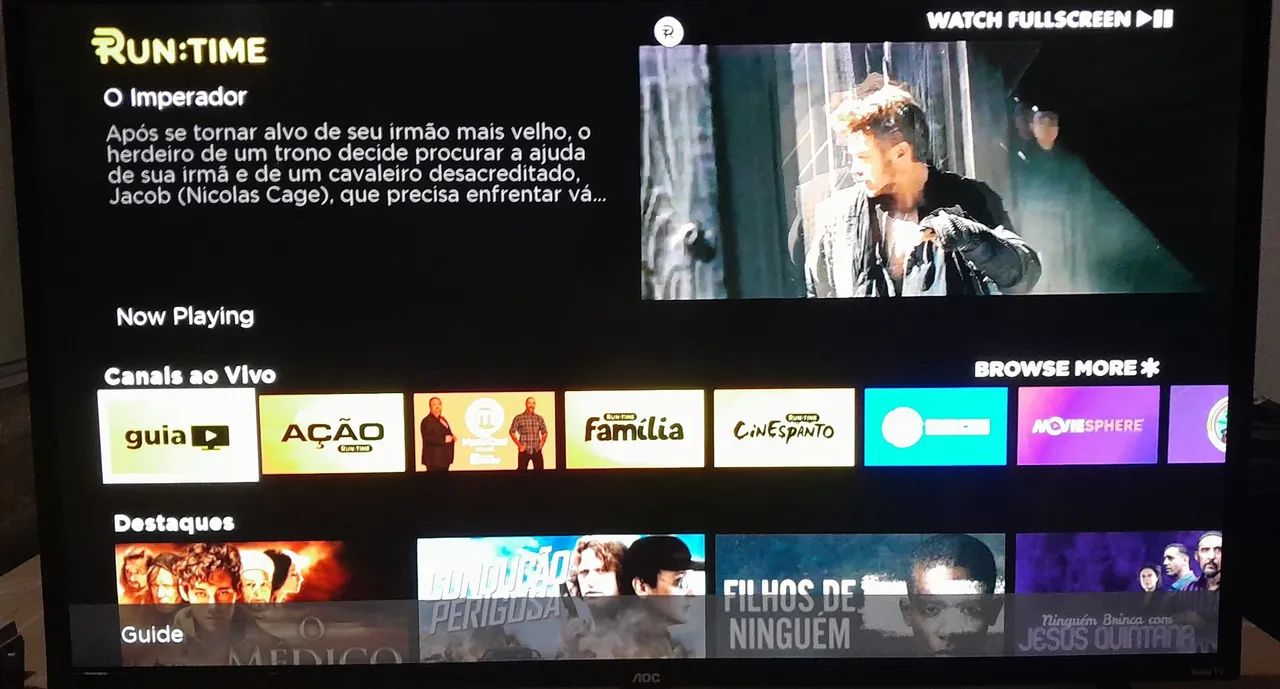 Smart tv AOC ROKU 43 polegadas.  - Foto 4