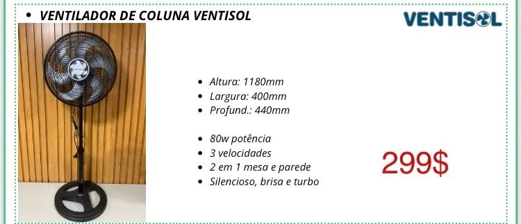 Ventilador de coluna 