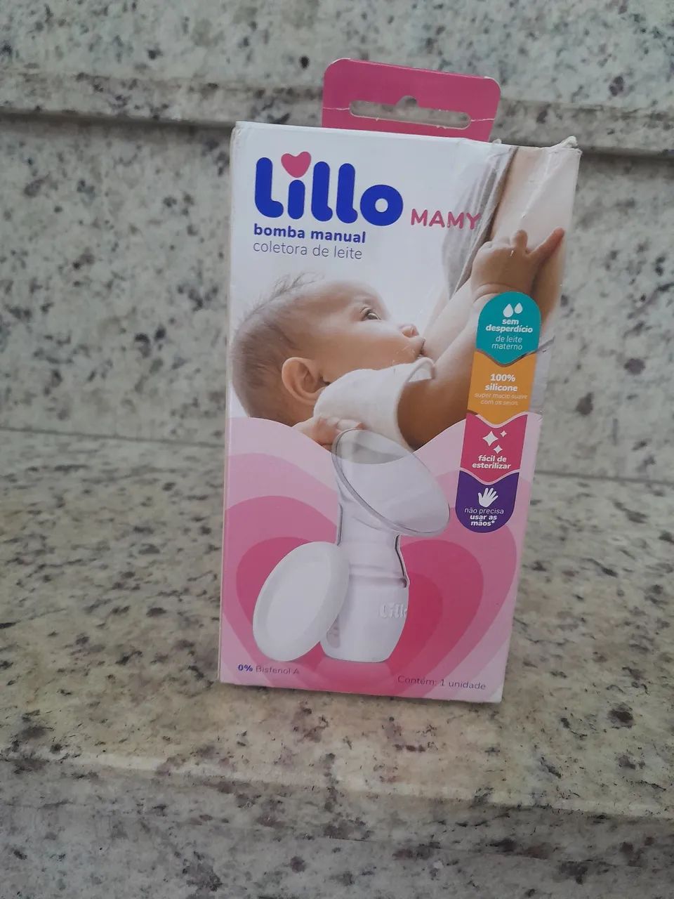 Bomba manual coletora de leite Lillo mamy