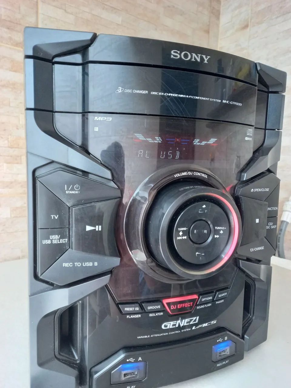 Disc ex-change/Mini hi-fi Component System Sony modelo MHC-GTA333  - Foto 3