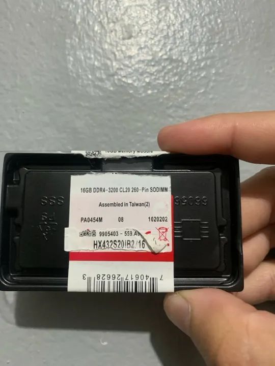 Memória RAM 16GB 3200MHZ DDR4 para notebook  - Foto 4