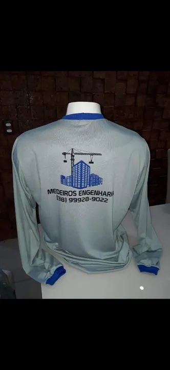 Calças em Brim reforçadas, Jalecos e Camisas P Sol manga longa. - Foto 6