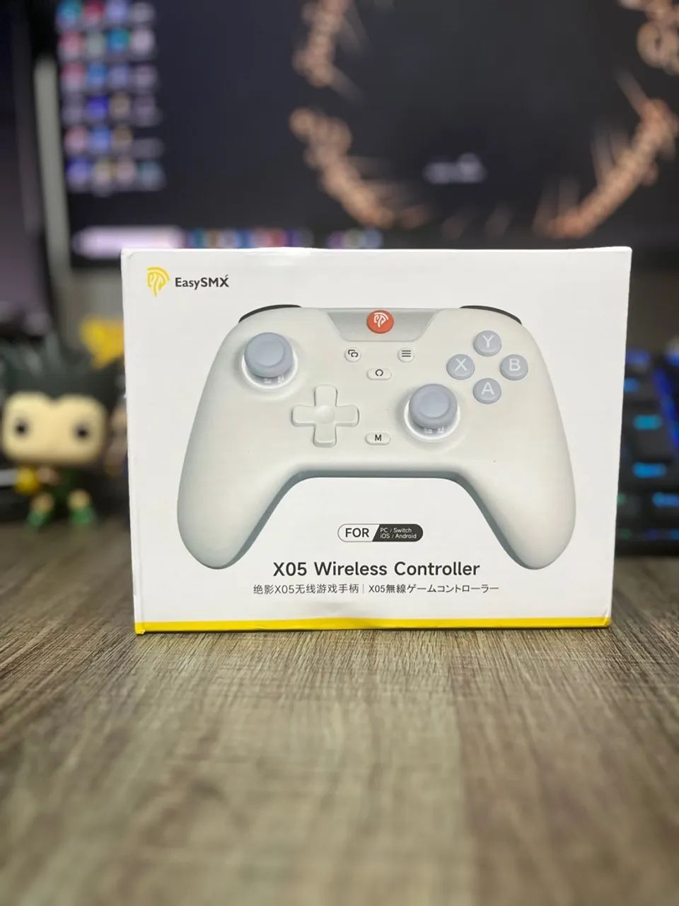 Controle Gamer EasySMX X05 - PC/Switch/iOS/Android