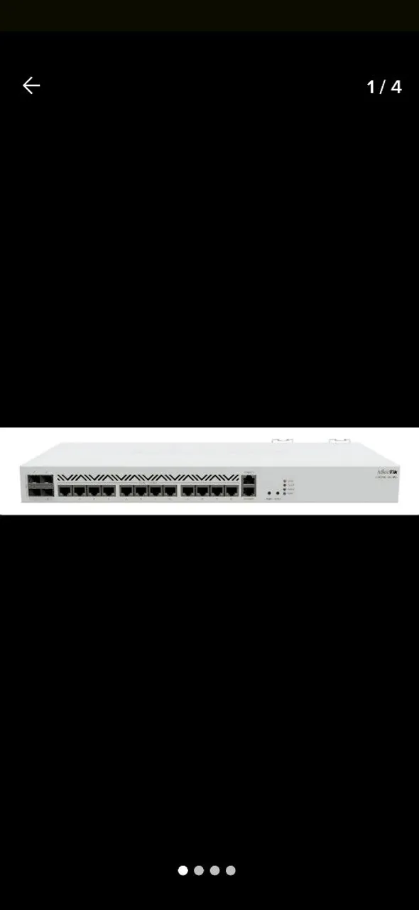 Mikrotik Cloud Core Router Ccr2116-12g-4s+<br>4x 10g Sfp 16gb