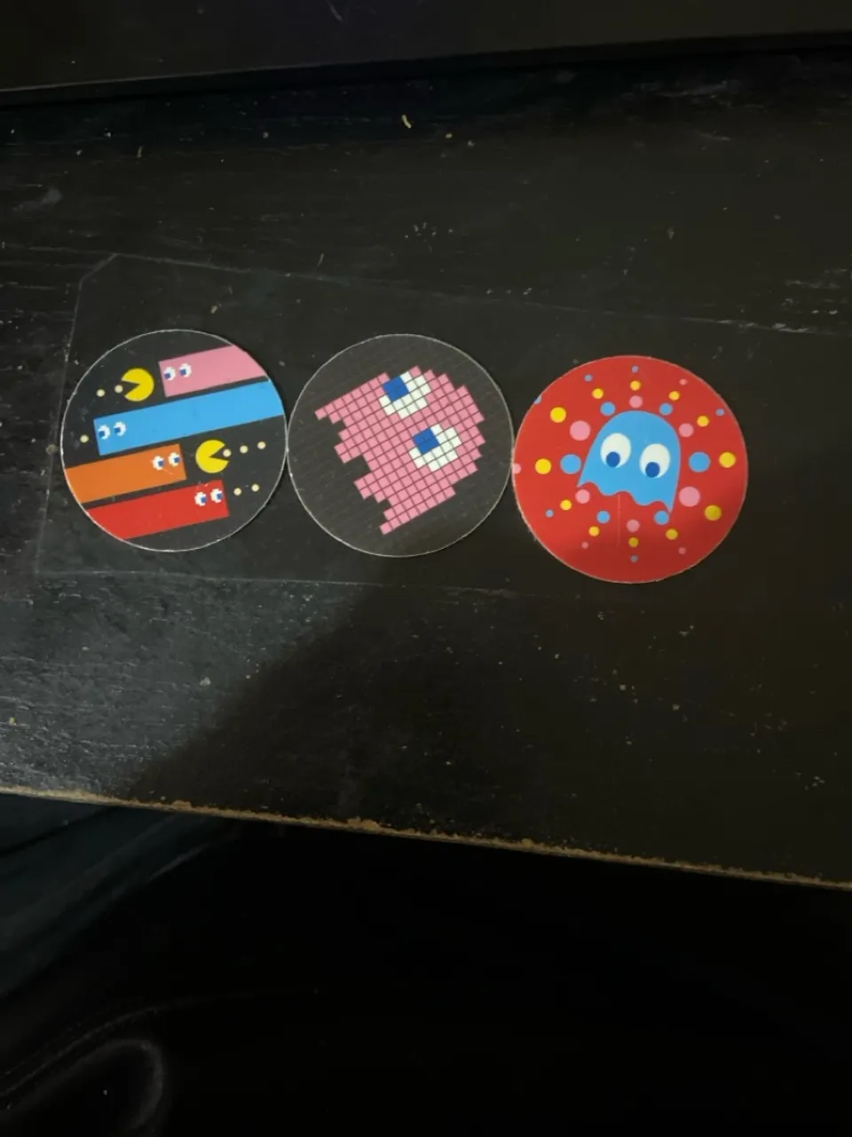 3 tazos pacman Elma chips