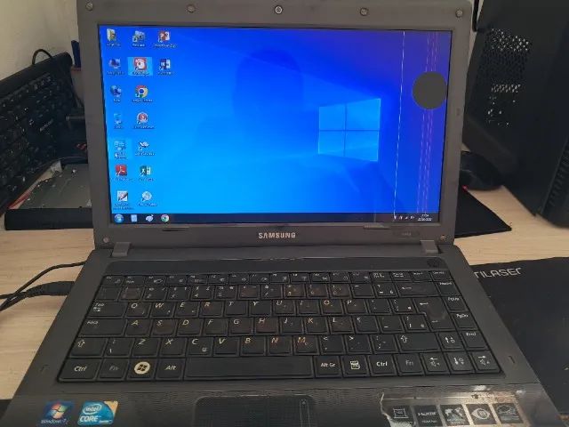 Notebook Samsung R440  processador i3 funcionado - Leia o anuncio64289274364289120