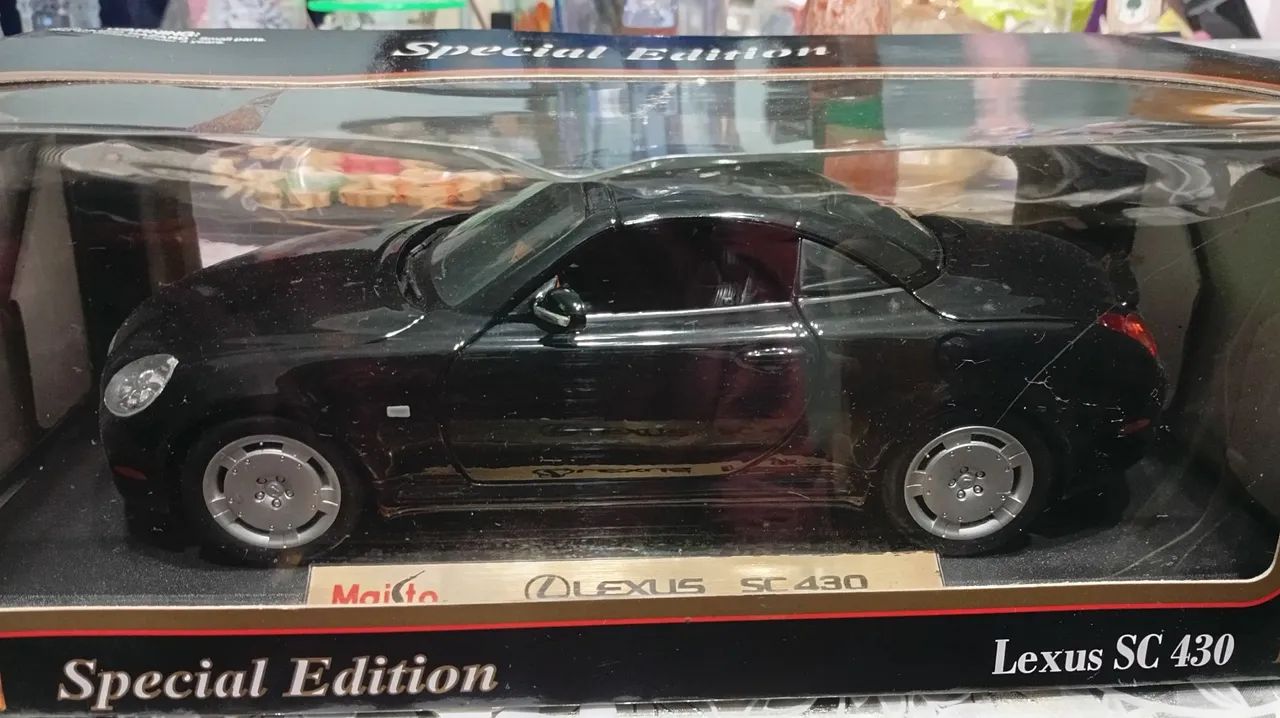 ESCALA 1:18 LEXUS SC 430 MAISTO - Decorações Para Casa - Jardim