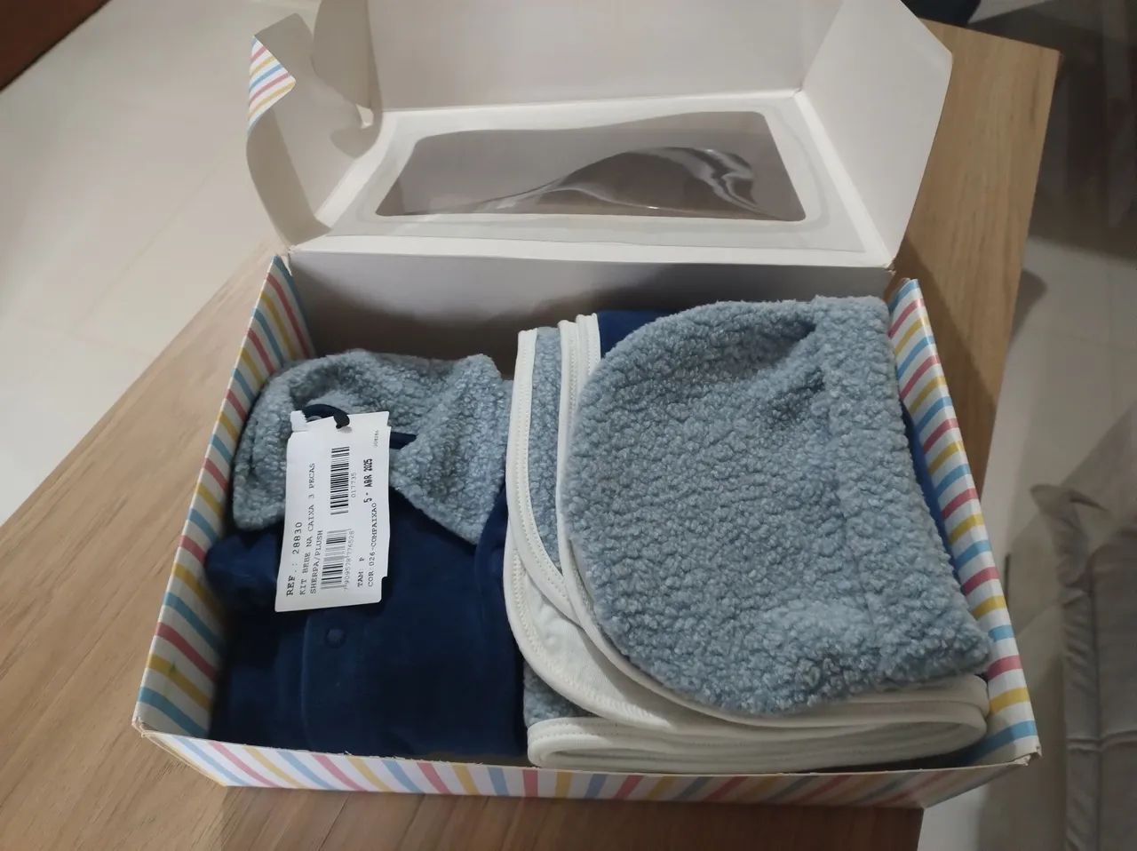 KIT PARA BEBÊ NOVINHO EM FOLHA - Foto 2