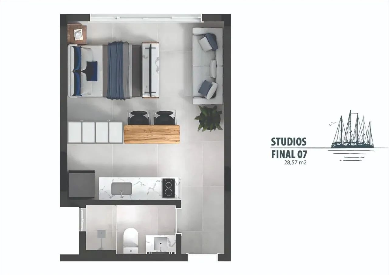 Venda | Centro | Estúdio