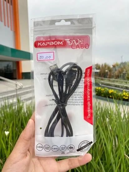 Cabo Extensor USB 2.0 Macho/Fêmea de 1.5m