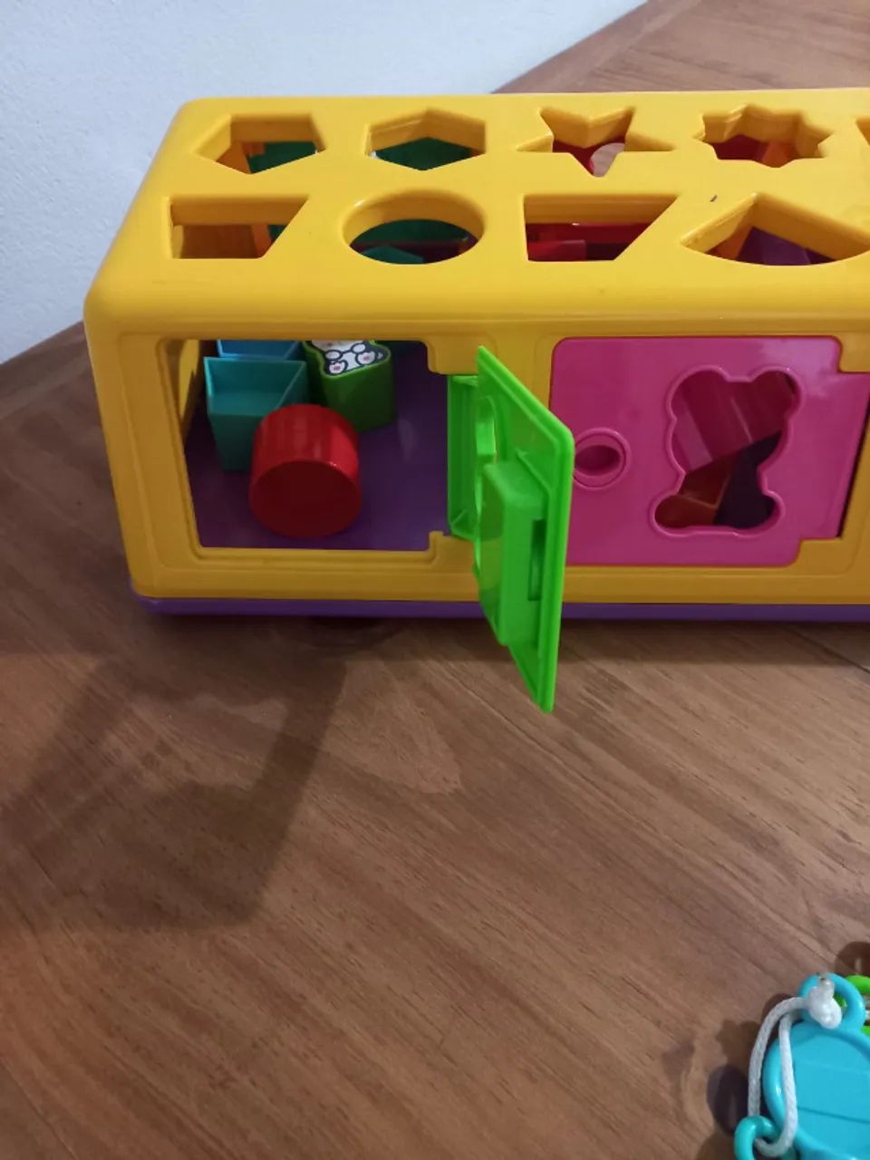 Brinquedo Educativo Caixa-Encaixa - Estrela. - Foto 4