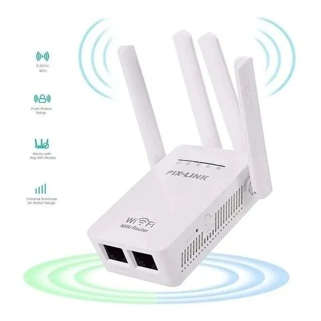 Repetidor Wifi 2800m 4 Antenas Amplificador De Sinal - Foto 5