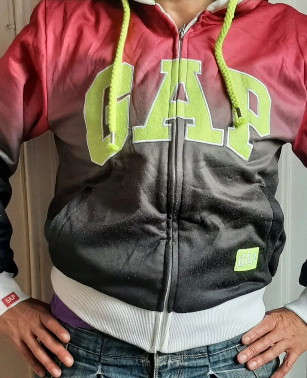 Jaqueta GAP Gg, acolchoada e forrada