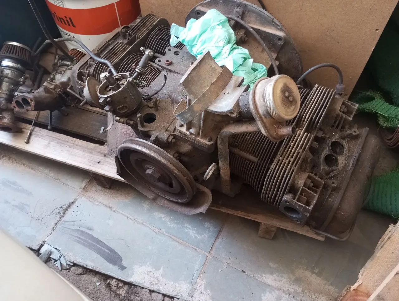 Motor Box da Kombi 1600
