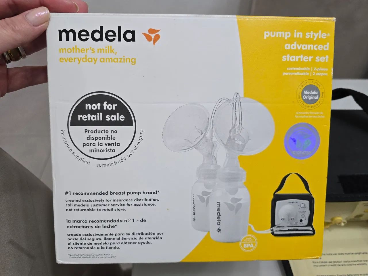 Bomba de Leite Medela Pump in Style Advanced Starter Set