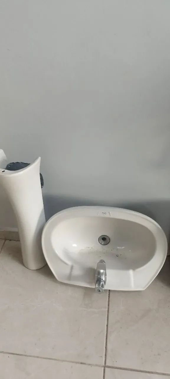 Bathroom sink with faucet for sale