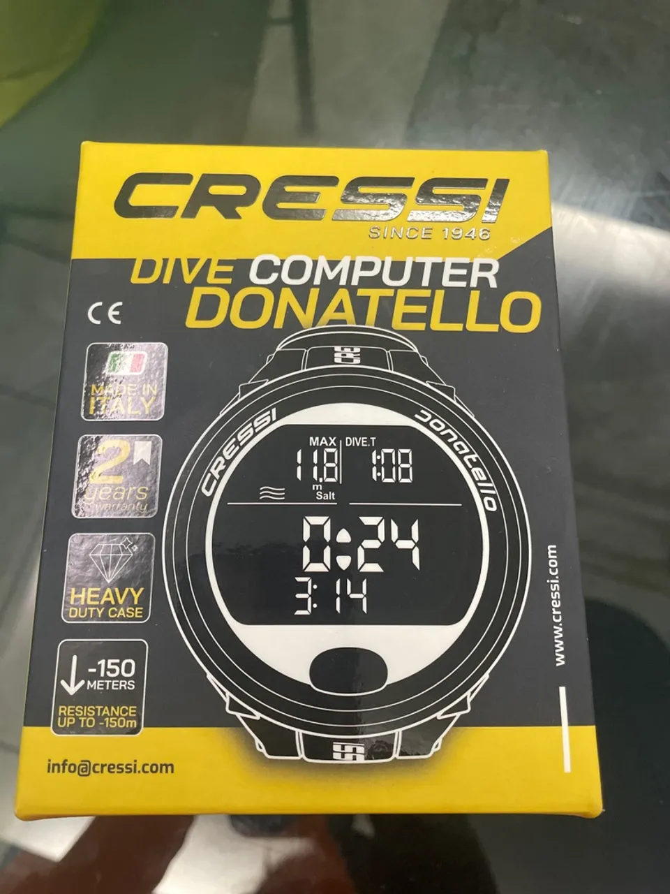Relogio Computador de Mergulho Cressi Donatello