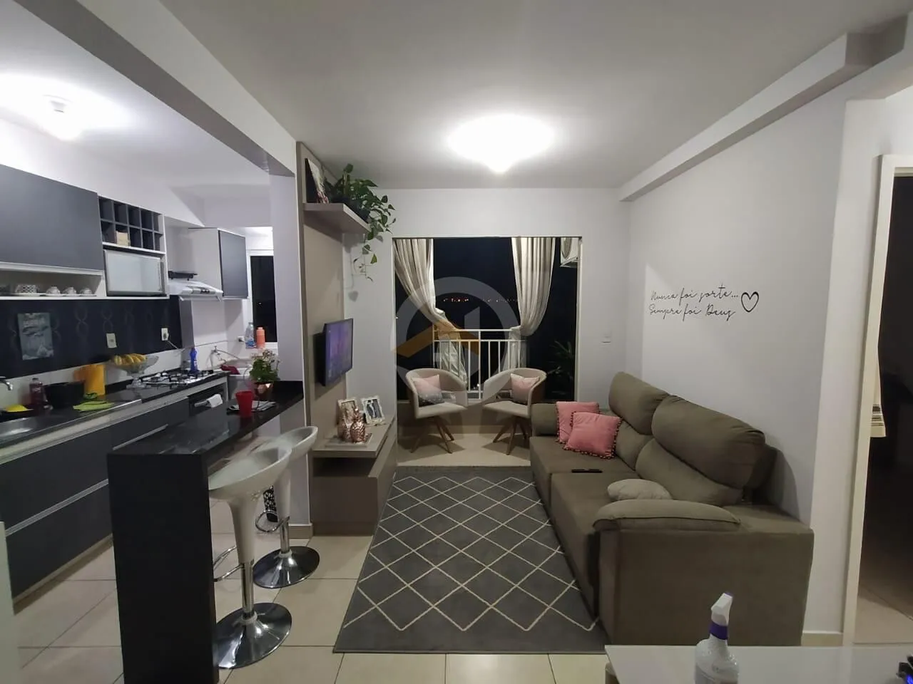 Apartamento 2 quartose sen suite, Bairro Parque Oeste Industrial