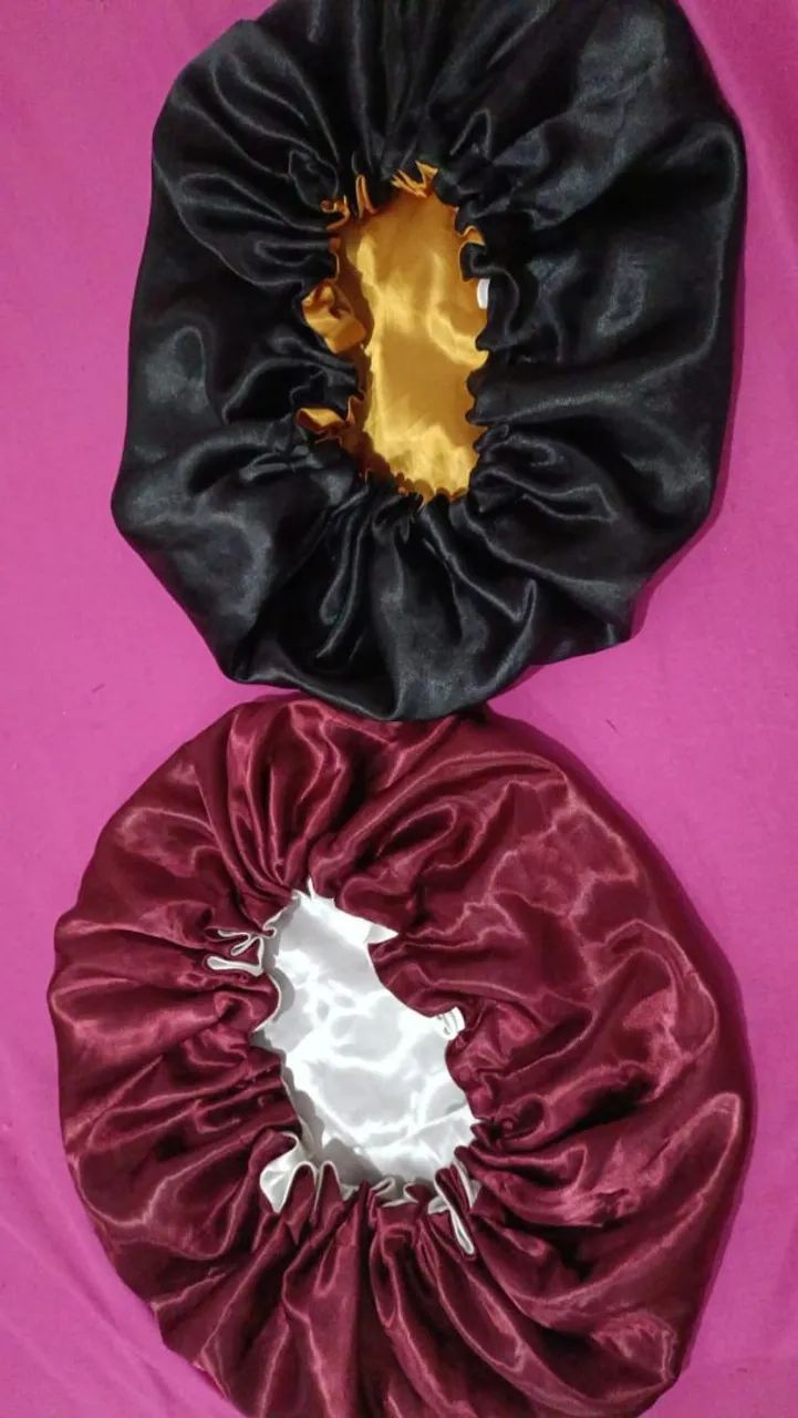 Touca de cetim Extra Grande para cabelo 