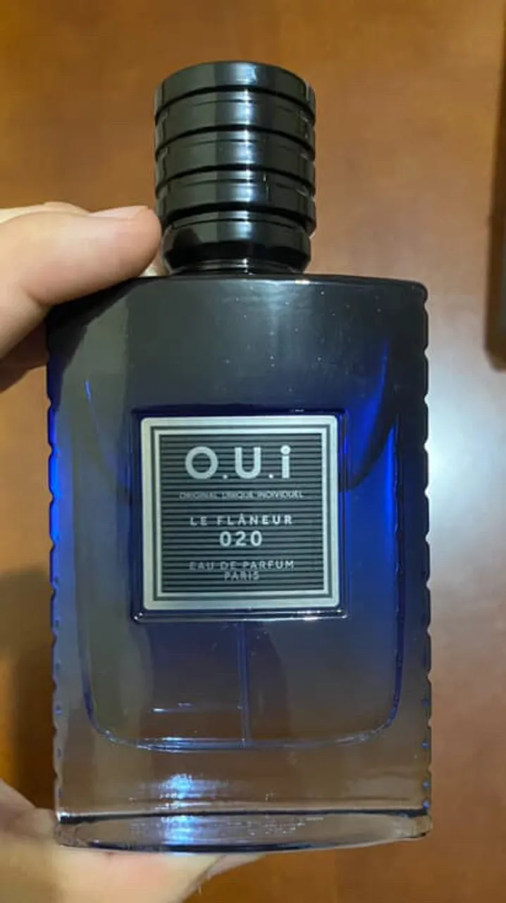Perfume importado usado só uma vez