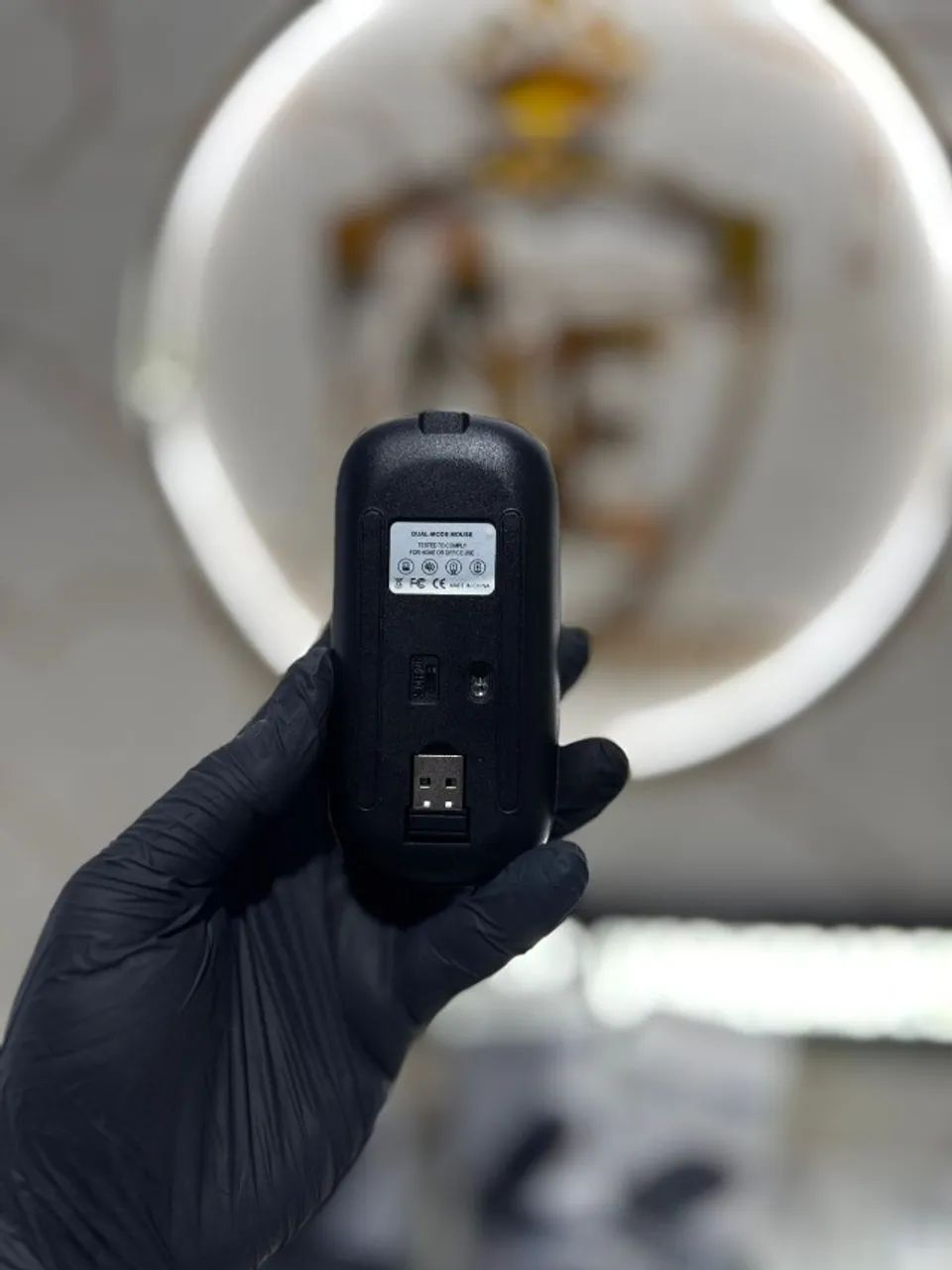 Mouse sem fio recarregável  - Foto 3