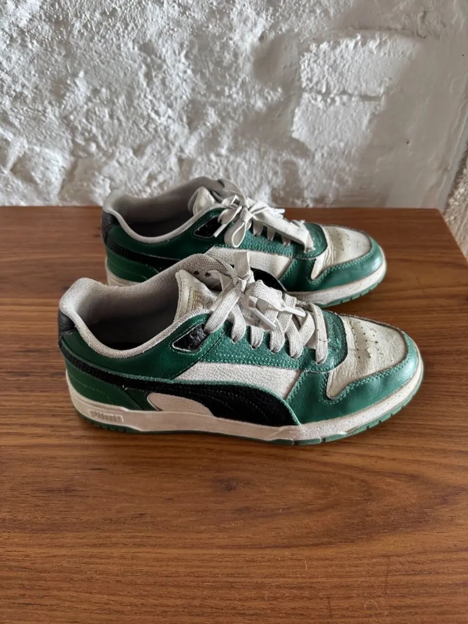 Tênis Puma Rbd Game Low Verde com Preto - Foto 3