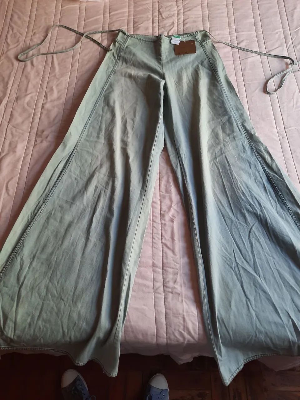 Calça Jeans Flare Cintura Alta