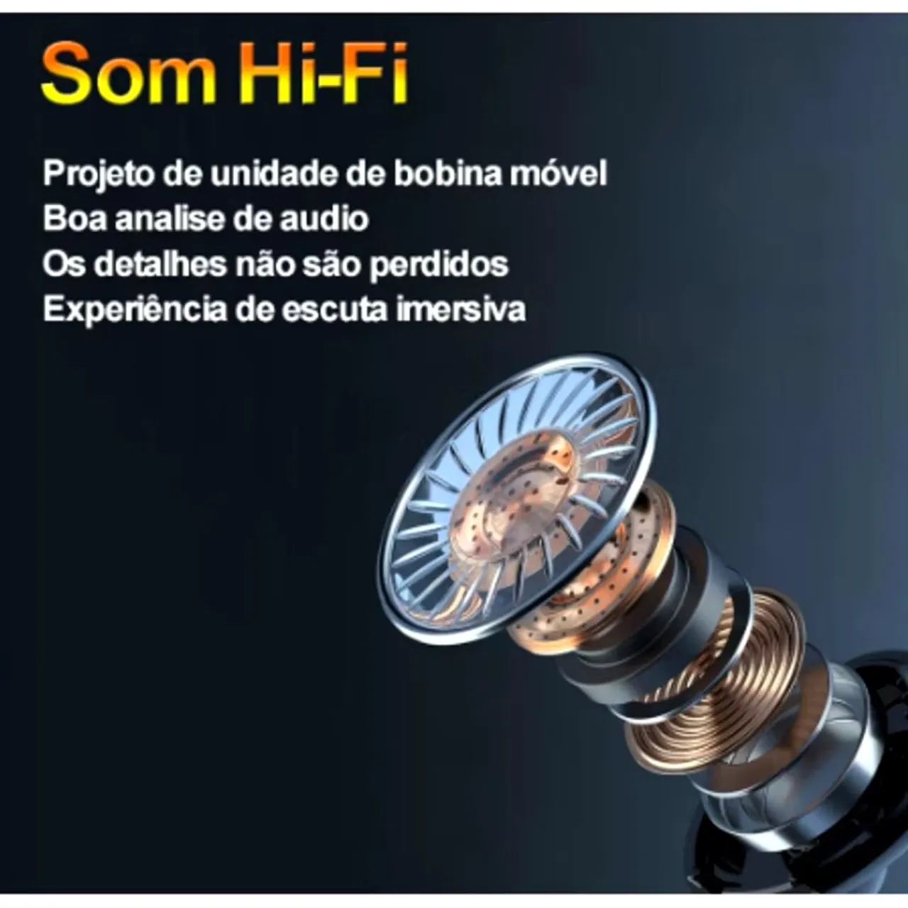 Fone bluetooth M10 - Foto 4