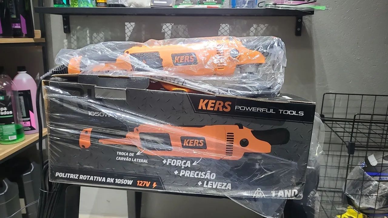 Politriz Rotativa KERS RK 1050W 127V - Foto 3