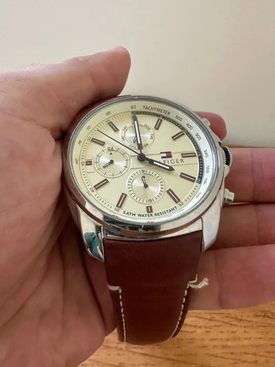 Relógio Tommy Hilfiger - couro  - Foto 2