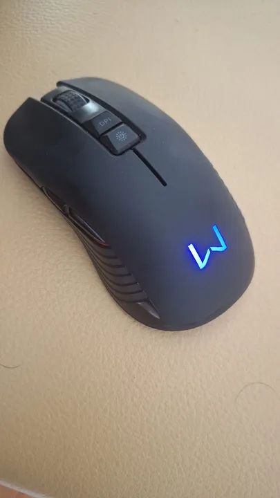 Mouse Gamer Wireless M - Com bateria interna. - Foto 3