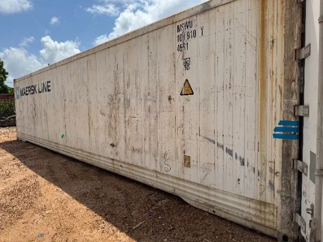 Container Reefer 12 Metros Isolamento Termico Acustico Refrigerado 40" Pes Escritorio Casa - Foto 6