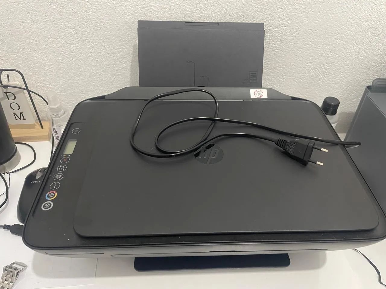 Impressora Multifuncional HP DeskJet Ink Advantage 2874 sem marcas de uso - Foto 3