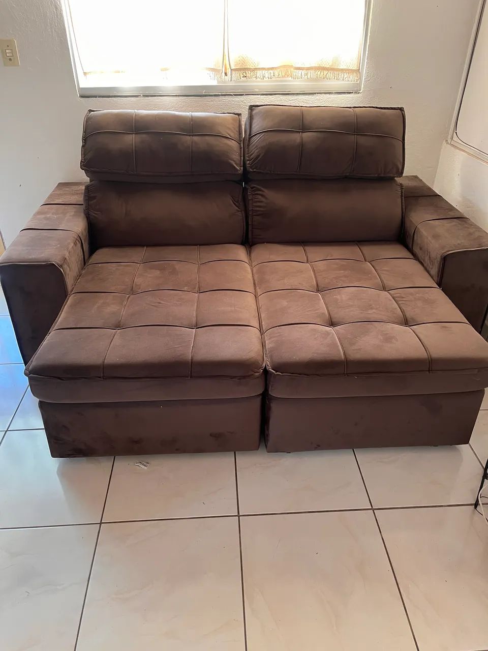 Jogo de sofás retrateis 2 e 3 lugares - Foto 4