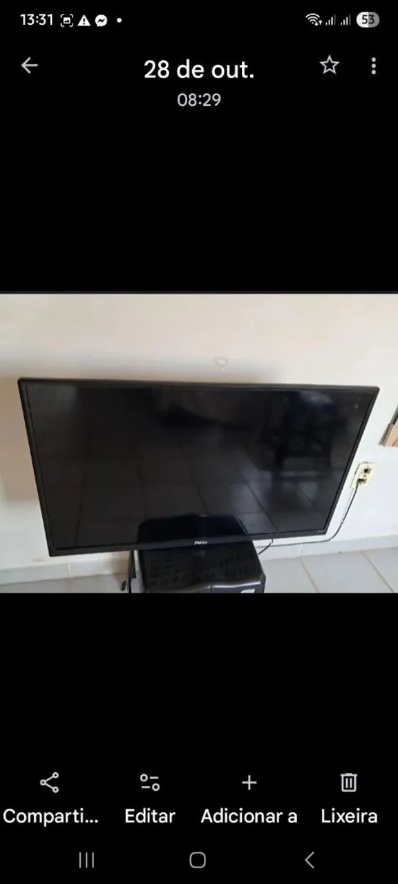 TV PHILCO 32" SMART FUNCIONA TUDO YOUTUBE NETFLIX . INTERESSADOS CHAMAR NO PV  - Foto 3
