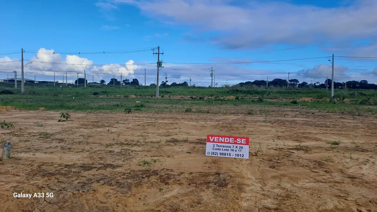 VENDE-SE 2 TERRENOS 7x20 CADA