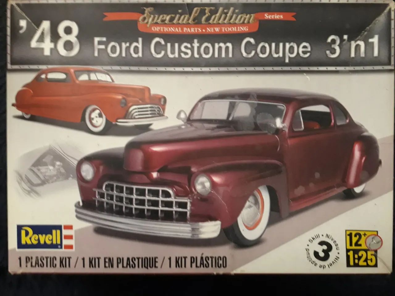 Lote de 6 kits plastimodelismo automotivo. Fairlane Bronco Ford cupê Ford Victoria - Foto 3