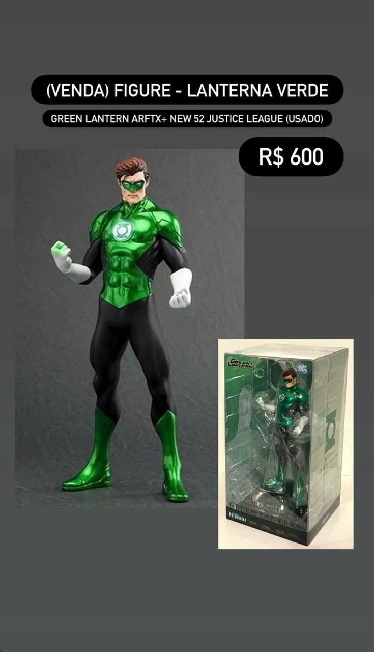 Lanterna Verde DC Comics Kotobukiya 52 ARTFX+ Estátua - Foto 2