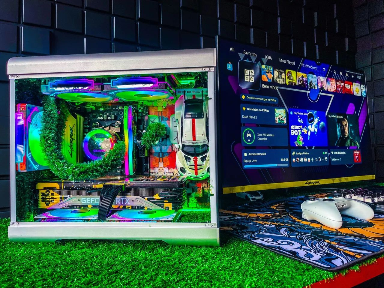 Pc gamer+monitor 4k+ps5 pc+jogos completo!  - Foto 2