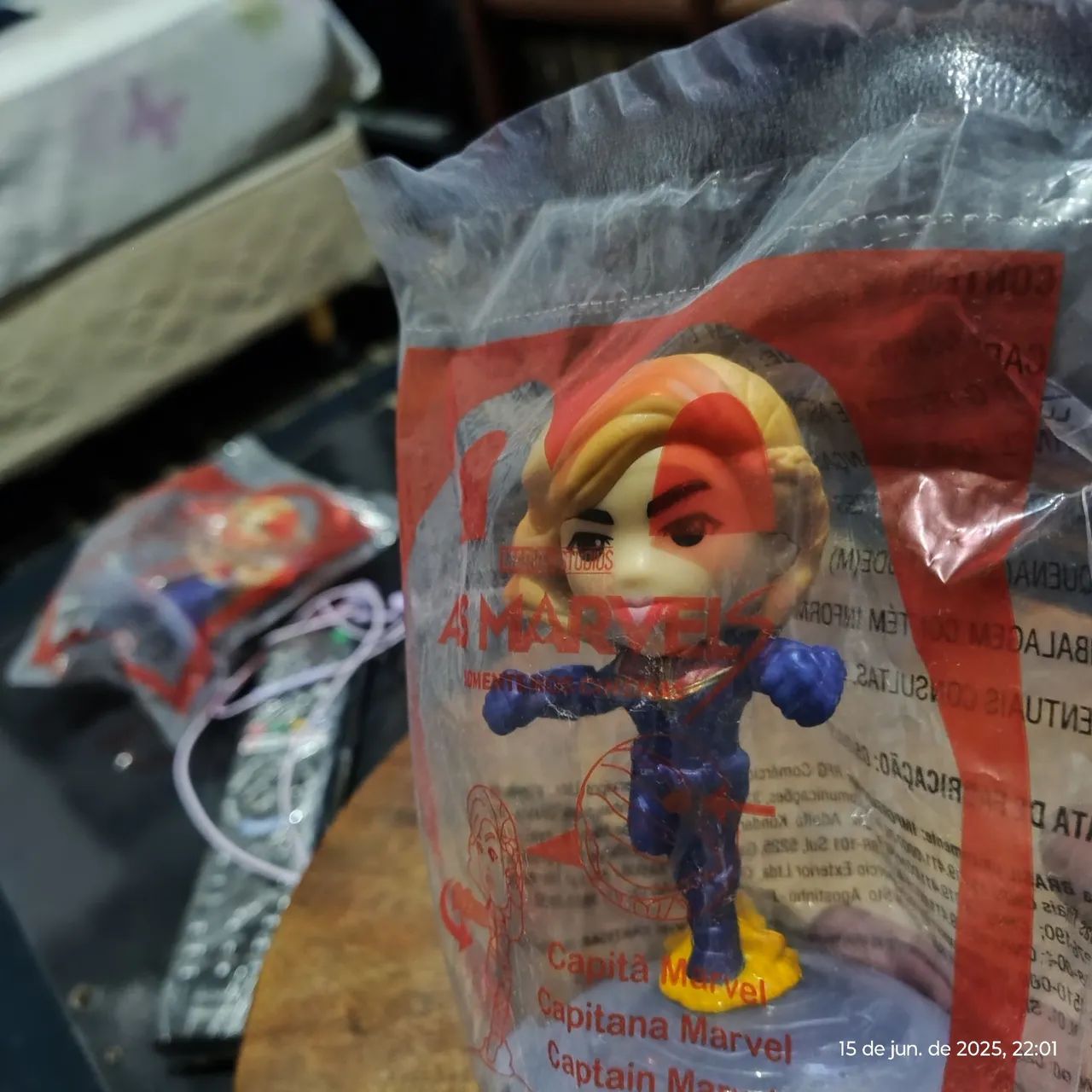 Action Figure Captain Marvel - Colecionável McDonalds  - Foto 3