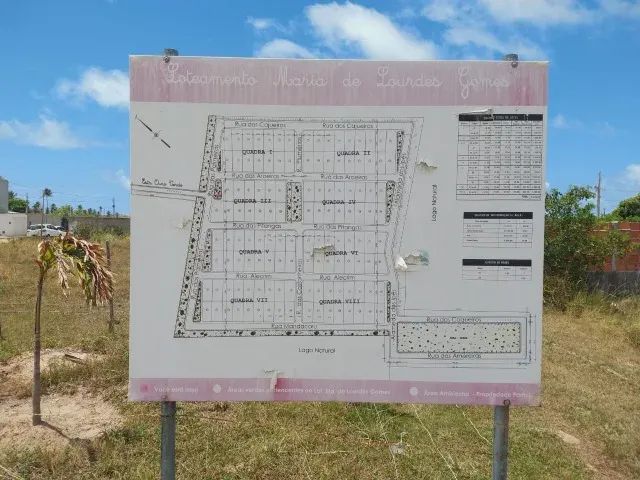 $ Terreno à Venda  322,5 m² Escriturado a 300 mt da Praia da Aruana em Robalo - Aracaju -  - Foto 4