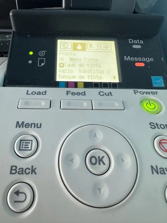 PLOTTER CANON IMAGEPROGRAF IPF670 precisa Substituir cabeça de impressão - Foto 5