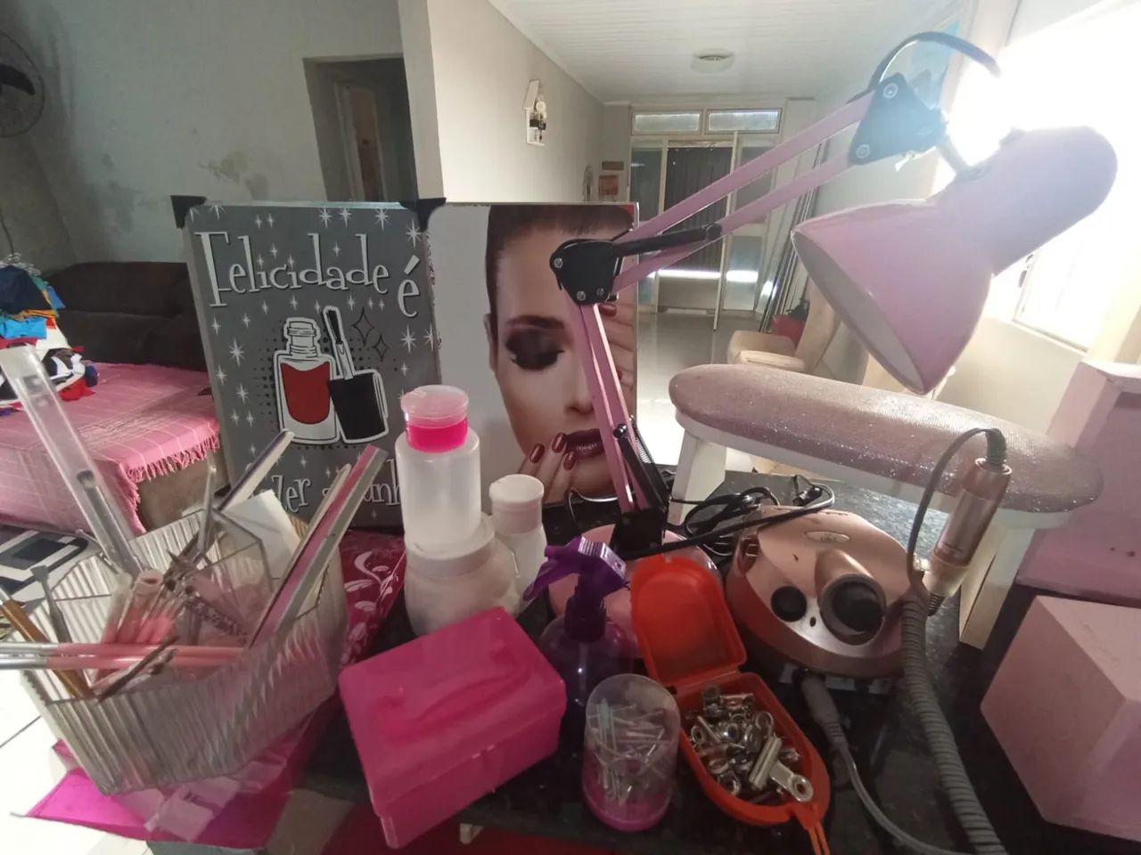 Kit completo para manicure e pedicure