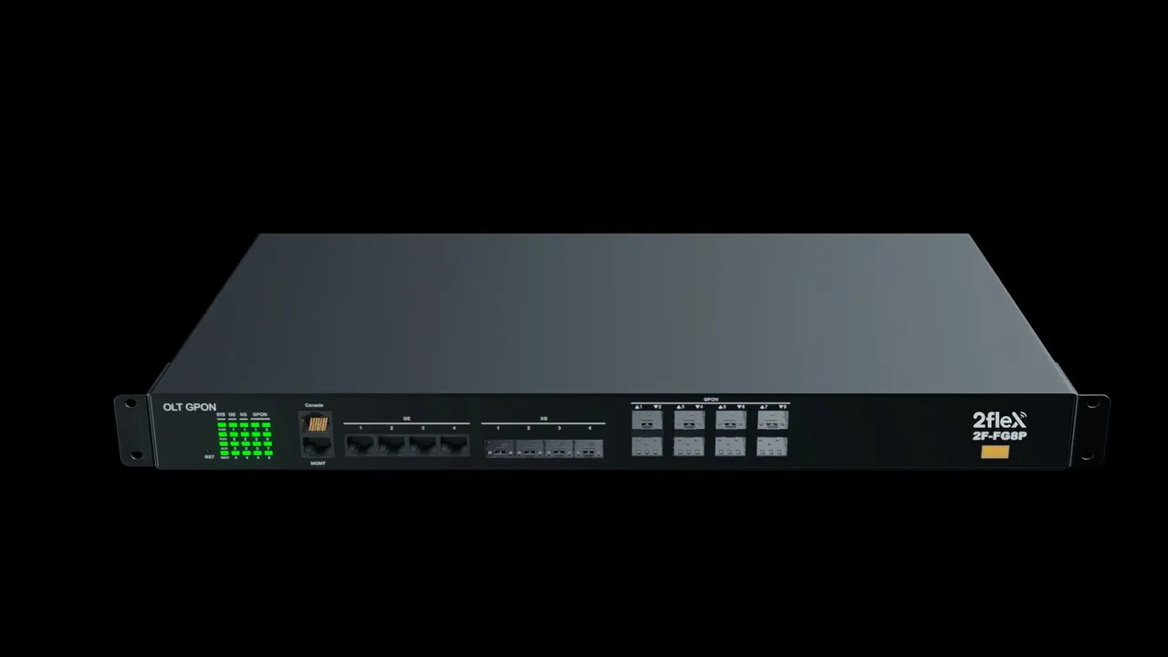 OLT GPON 2Flex 2F-FG8P