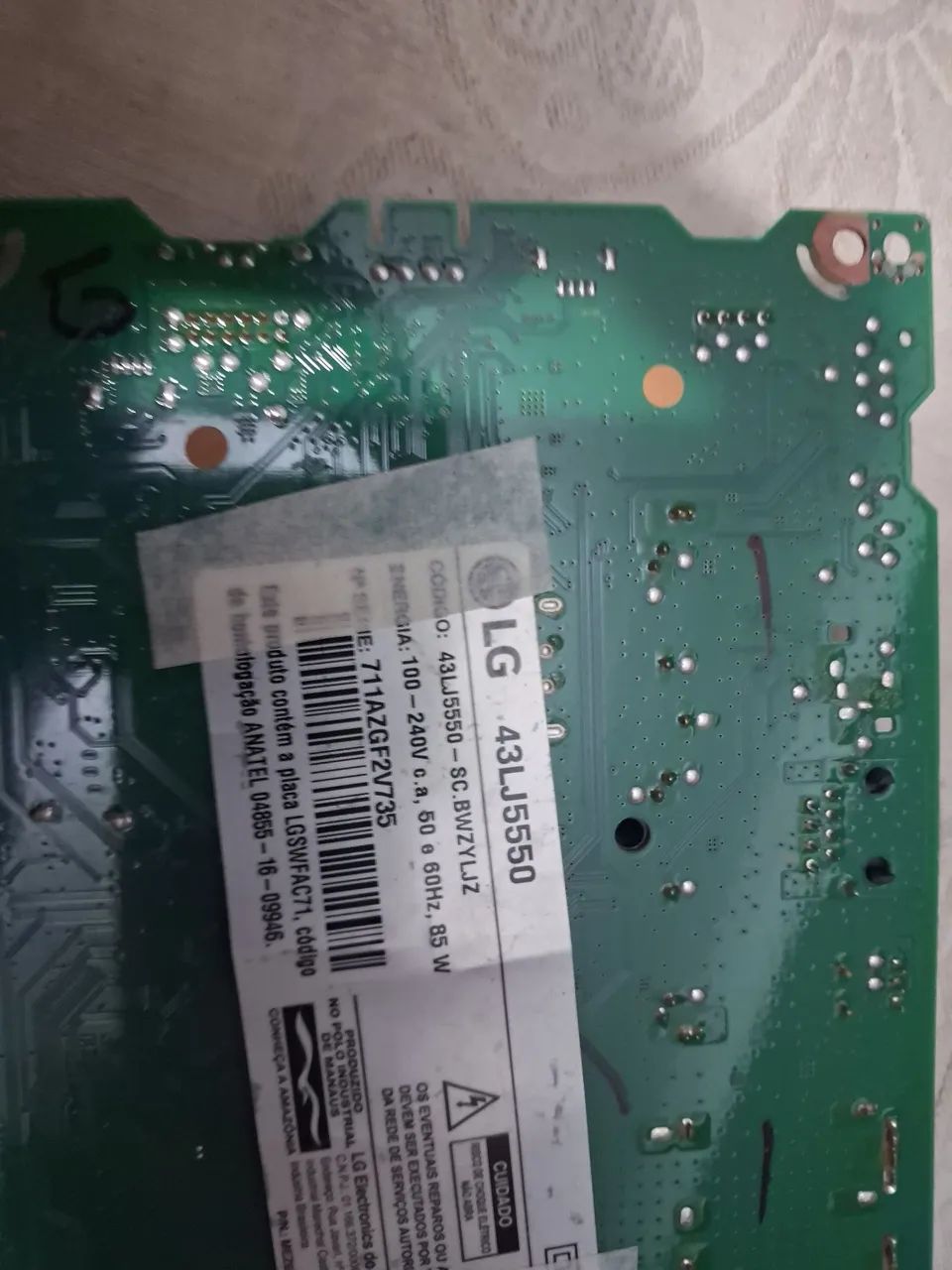 Placa Principal TV LG 43lj5550 - Foto 3