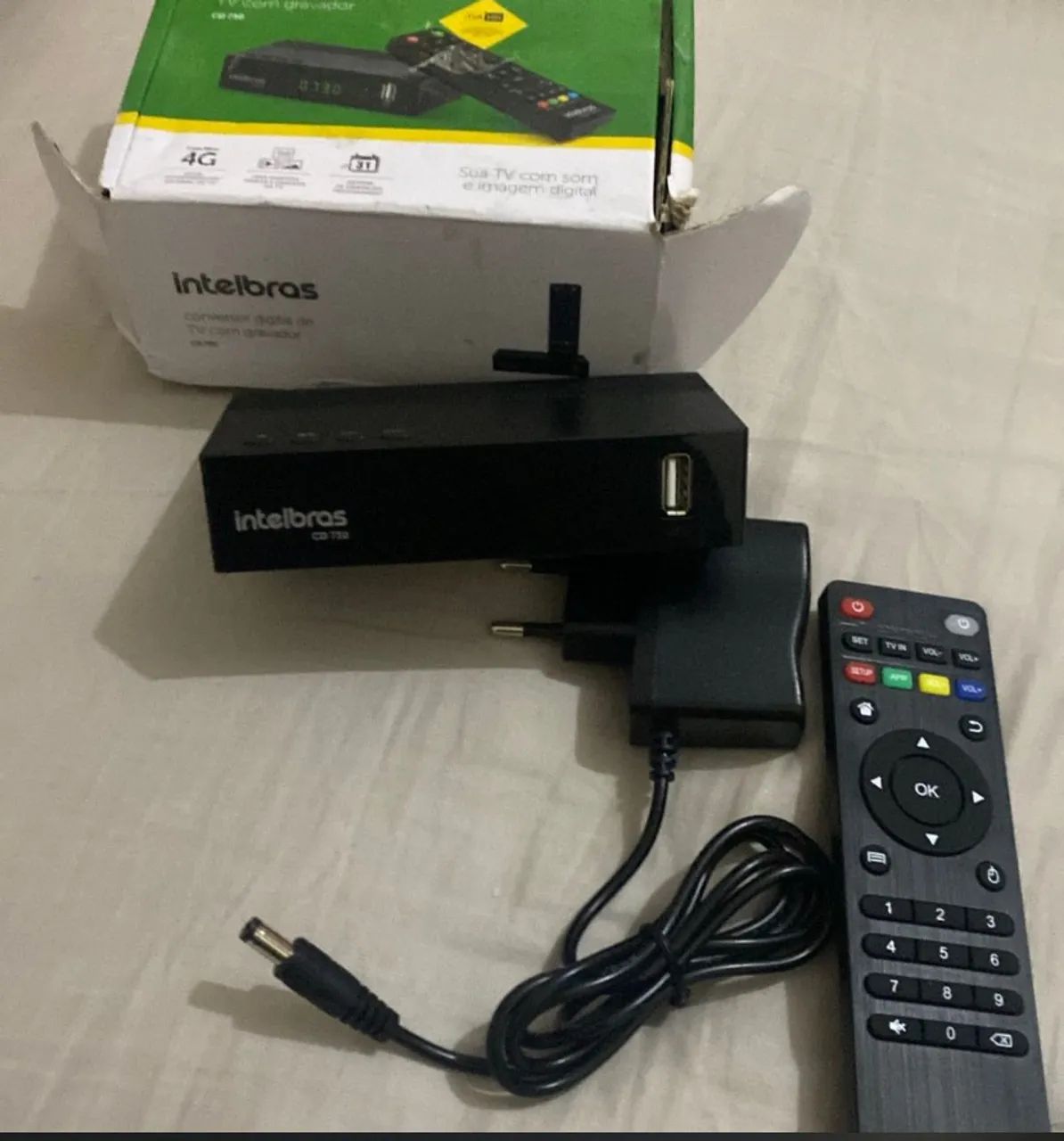 conversor digital de tv intelbras com gravador cd 730 - Foto 5