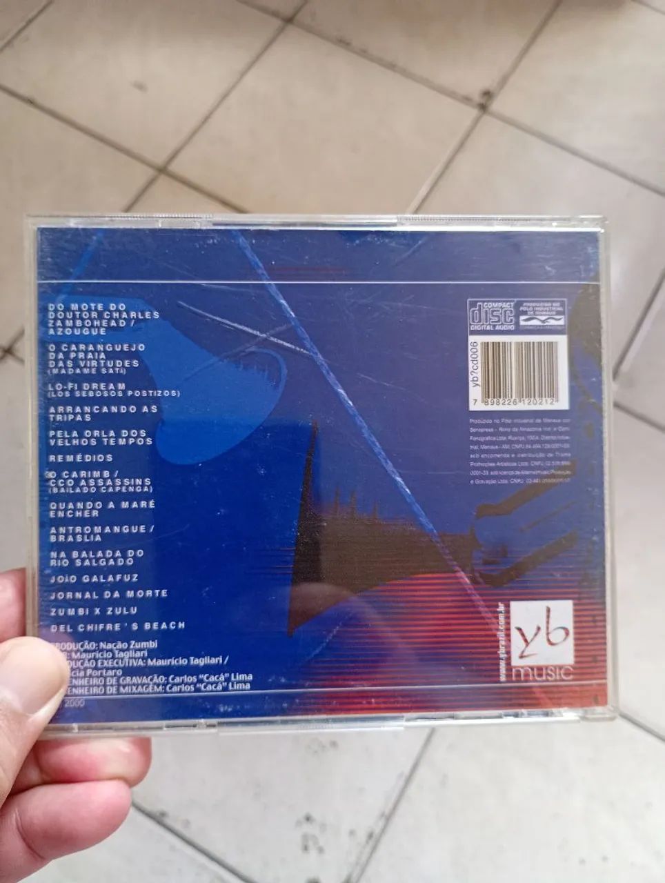 Cd Banda Nação Zumbi. - Foto 2